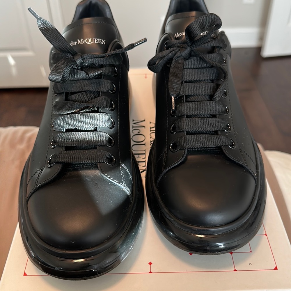 Black Alexander McQueen sneakers